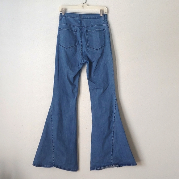 O2 Denim | High Rise Big Flare Jeans - Picture 9 of 11